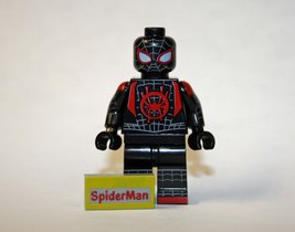 Miles Morales Spider Man Minifigure Custom - £5.11 GBP