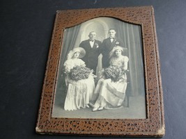 Vintage-1900s Early, Beautiful Family Original Photo with Case. RARE! - £14.71 GBP