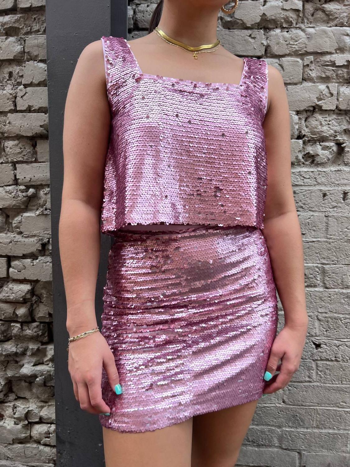 Buddylove Disco Queen Sequin Mini Skirt Size M - $39.60