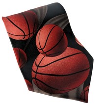 Ralph Marlin Just Balls Basketball Motion Sports Orange Black Novelty Ne... - £15.96 GBP