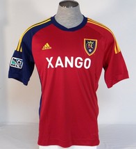 Adidas ClimaCool Real Salt Lake Red Short Sleeve Soccer Jersey Men&#39;s NWT - $79.99