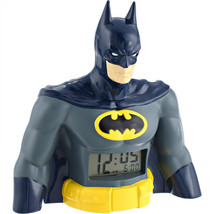 Batman Shaped Digital Display LCD Alarm Clock Multi-Color - $31.98