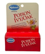 Hyland&#39;s Poison Ivy Oak Itch Relief Homeopathic 50 Tablets Burn Sting Cr... - €63,92 EUR