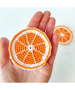 Car Drink Holder Coasters Absorbent Set of 2, 4 Fruit Homemade Funny Coa... - $13.53+