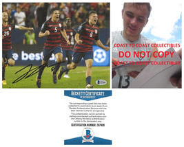 Jordan Morris signed USA Soccer 8x10 photo proof Beckett COA autographed - £78.21 GBP