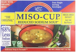 Edward &amp; Sons Organic Reduced Sodium Miso Cup Instant Soup, 1 oz - $16.22