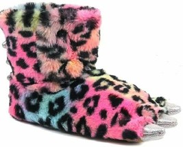 Wonder Nation™ ~ Small Girl&#39;s Size 5-6 ~ Multicolored Claw Foot ~ Slippers - £14.70 GBP