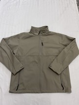 Columbia Full Zip Soft Shell Jacket Size XL. Beige. Outdoor Fall - $23.36