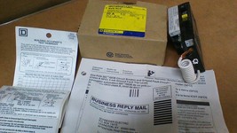 (NEW) SQUARE D QO120GFI1201 CIRCUIT BREAKER AND GFI WITH AUXILIARY CONTACT - $98.59