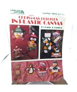 Vintage Plastic Canvas Patterns, Christmas Critters, Leisure Arts Leafle... - £6.13 GBP