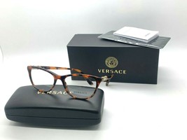 NEW VERSACE Eyeglasses MOD. 3213-B 944 TORTOISE/ GOLD  54-17-140MM /NIB ... - £84.27 GBP