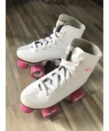 Chicago Classic Indoor Derby Roller Skates Rink Quad White/Pink Size 1 G... - £17.84 GBP