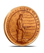 1 oz Copper Round Collectible Coin 2nd Amendment Right to Bear Arms - $418.15 MXN