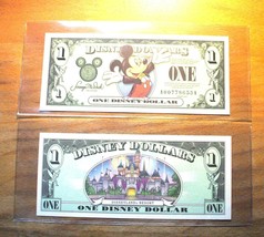 2003 DISNEY DOLLAR - MICKEY SERIES &quot;A&quot; - Mint Condition - £31.20 GBP