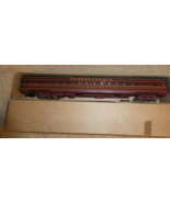 Vintage HO Scale American Beauty Pennsylvania 85&quot; Coach Pass Car 12&quot; in Box - £22.44 GBP