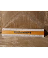 Madison Electric Company 6&quot; Ruler Advertisement Cm Conversion Table On B... - $12.86