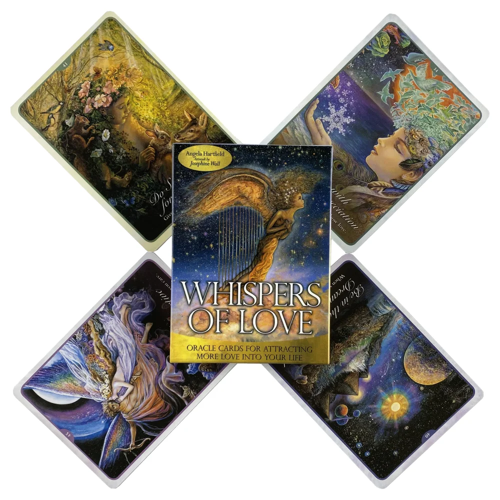 Whispers Of Love Oracle Cards A 50 Tarot English Visions Divination Edition Deck - £135.79 GBP