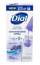 Dial Foaming Hand Wash Concentrated Refills, Lavender Scent, Fills (2) 7... - $7.95
