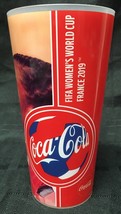 Fifa Donna Mondo Coppa Francia 2019 Paris Coca-Cola Souvenir Plastica 50cl Rosso - £36.09 GBP