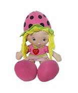 Strawberry Shortcake Plush Doll with Pink Polka Dot Hat and Strawberry S... - $34.01 CAD