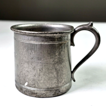 Vintage CA Woodward Pewter Taunton Mass Small Cup Handled John Alfred 2.... - $25.99