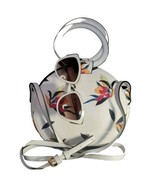 A New Day Handbag White Tropical Flower Print Tote Bag Floral WITH SUNGL... - £19.65 GBP