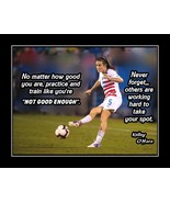 Rare O&#39;Hara USWNT Soccer Quote Poster, Unique Gift - $27.29 CAD+