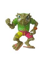 Teenage Mutant Ninja Turtle vtg figure playmates tmnt 1990 Bonafrog Frog Toad - £23.42 GBP