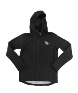new UCF Knights JACKET women&#39;s M black university fleece windbreaker gol... - $1,000.44 MXN