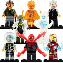 Spiderman Far From Home - Zombie Iron Man Lizard Mysterio MJ Minifigures - £2.35 GBP