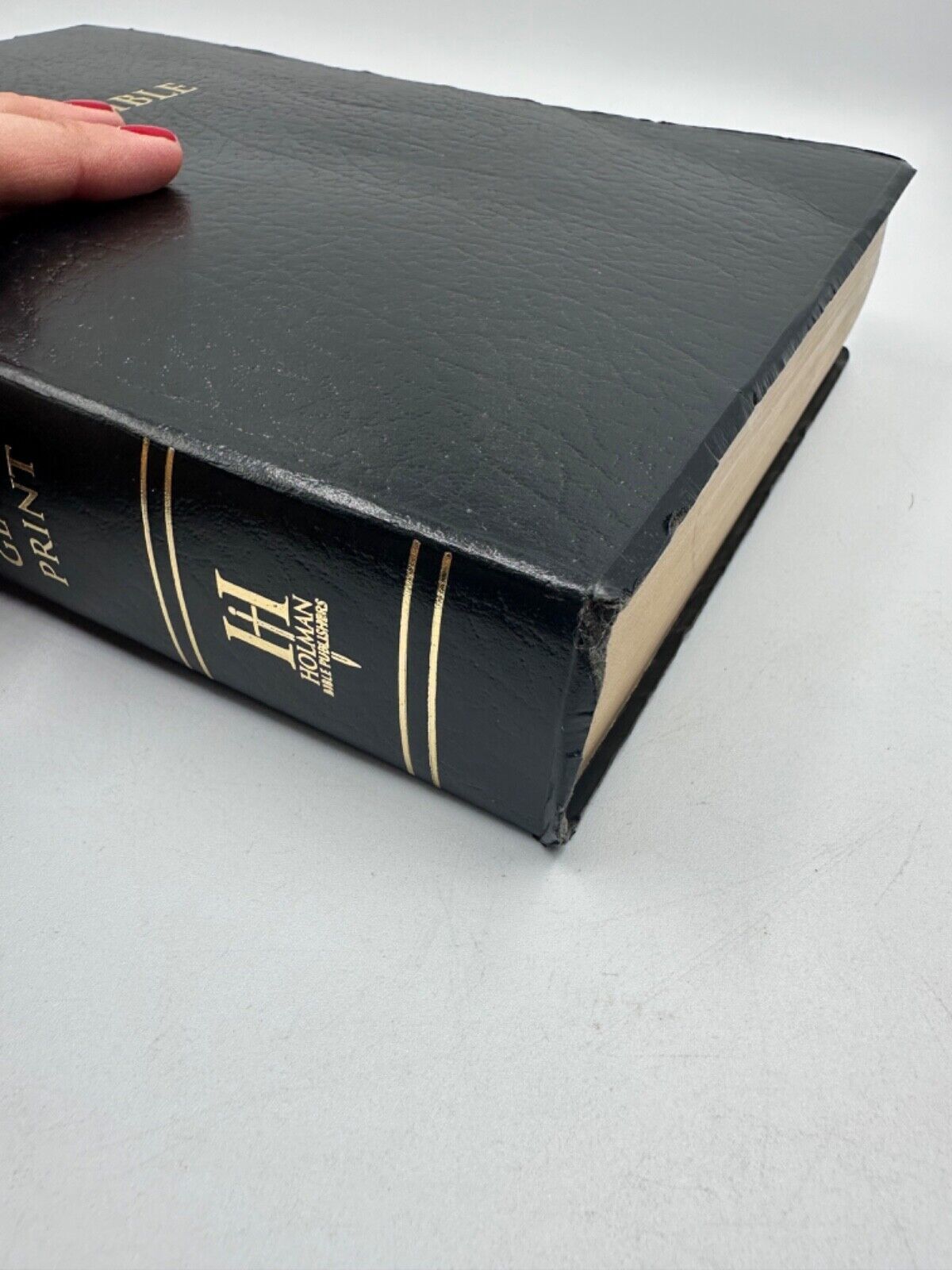 The Holy Bible King James Version Super Giant Print Red Letter Holman ...