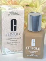 Clinique Superbalanced Makeup foundation - CN 63.5 linen 06 - NIB 1oz Fr... - $27.67