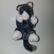 Douglas Cuddle Toys Lil Baby Handful Gray Tabby Cat Plush 6&quot; Kitty Kitten - £6.28 GBP