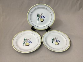 Arabia Finland Windflower 7 5/8 In Bread Dessert Plates Lot 3 - $13.98