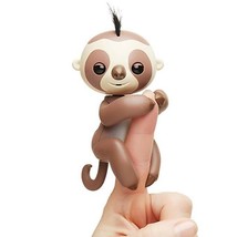 AUTHENTIC WowWee Interactive Fingerling Brown Baby Sloth Kingsley - £15.77 GBP