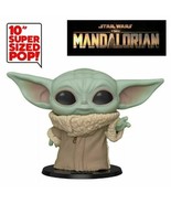 FUNKO POP Star Wars THE CHILD 10&quot; Baby Yoda NEW In Damaged Box TARGET EX... - £28.48 GBP