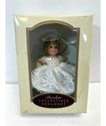 2000 DG Creations Porcelain Collectible Ornament Bride in White Wedding ... - $11.25
