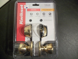 Kwikset 690 Tylo Keyed Entry Knob and Single Cylinder Deadbolt Combo Pack - £13.95 GBP