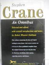 Stephen Crane: An Omnibus; Crane, Stephen, - £7.80 GBP