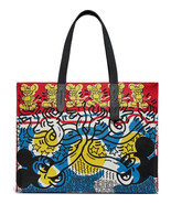 COACH Disney Keith Haring Mickey Mouse Canvas Tote 42 ~NWT~ 5227 - £257.19 GBP