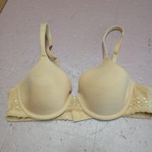 Maidenform Bra Women 34B Beige One Fab Fit Extra Coverage T Shirt DM7986 - £7.56 GBP