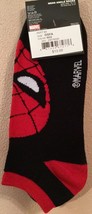 Marvel Men&#39;s SPIDER-MAN Superhero Ankle Socks - Two Pair ~Great Gift! New - £10.43 GBP