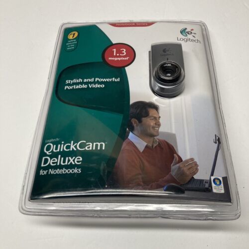 Primary image for Logitech QuickCam Deluxe for Notebooks 1.3 megapixel USB 2.0 Webcam - Sealed