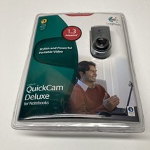 Logitech QuickCam Deluxe for Notebooks 1.3 megapixel USB 2.0 Webcam - Se... - $14.84