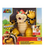 Big Bad 12&quot; Bowser Super Mario Action Figure – Lights Up, Sounds &amp; 13 PO... - €111,27 EUR