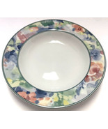 Mikasa Fine China Garden Flair Rimmed Soup Bowl 8 5/8” M5003 Floral Mult... - £11.86 GBP