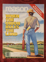 REASON magazine September 1983 Farm Workers Unions Advertising Richard Cornuelle - $17.28