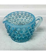 Fenton Blue Opalescent Hobnail 2.5” mini Creamer - $38.83 CAD