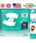 TrustPlus Adult Diapers - 15 Disposable Briefs with Maximum Absorption, ... - $1,033.75 MXN
