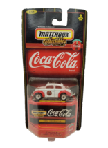Matchbox Collectibles Coca-Cola 1962 VW Beetle 1:64 Die-Cast Car NIP Vin... - $184.34 MXN